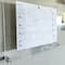 Wexel Art Single Panel Clear Acrylic Floating Wall Frame & Magnets with Silver Hardware